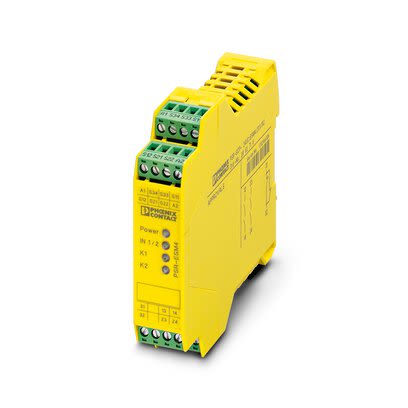 Phoenix Contact Dual-Channel Safety Relay, 24V Dc