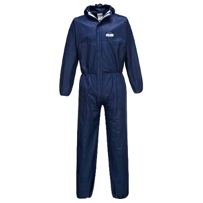 Portwest Navy Disposable Coverall, L