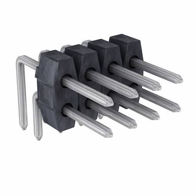 Molex 90122 Leiterplatten-Stiftleiste, 4-polig / 2-reihig, Raster 2.54mm