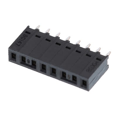 Molex Leiterplattenbuchse 8-polig / 1-reihig, Raster 2.54mm