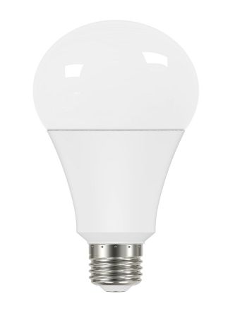 SHOT Lampe GLS à LED E27, 23,5 W, 2700K, Blanc Chaud