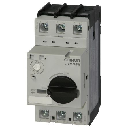 Omron 3R Motorschutzschalter, 250 MA 3-400 V J7MN