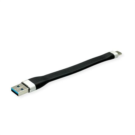 Roline Cable 3.2, Con A. USB A Macho, Con B. USB C Macho, Long. 11cm