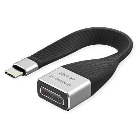 Roline Adaptateur USB C Vers DisplayPort, USB 3.1, 3840 X 2160