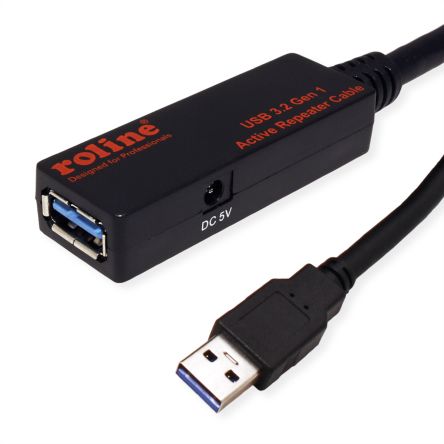 Roline Câble, USB A Vers USB A, 15m