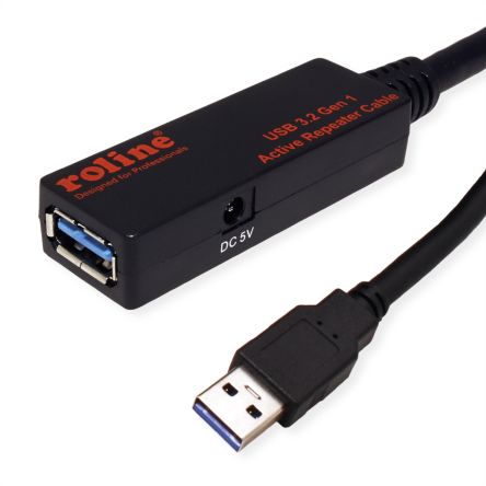 Roline Kabel, USBA / USBA, 20m USB 3.2