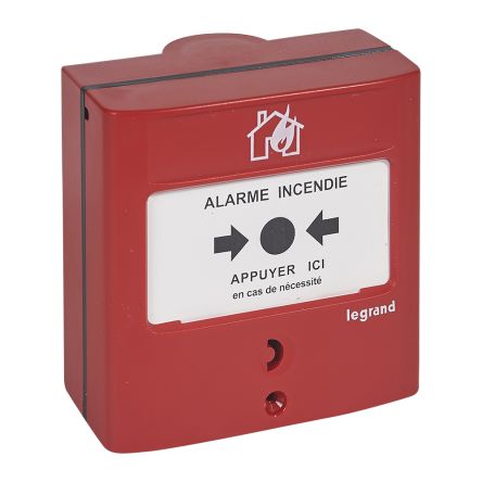 Legrand Rot Brandwarn-Meldestelle, Manueller Trigger, Meldestelle Für Feueralarm