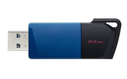 Kingston 3D TLC, USB-Flash-Laufwerk, 64 GB, USB 3.2, Keine Verschlüsselung, DataTraveler Exodia M