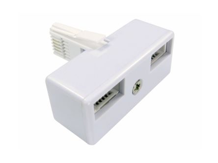 RS PRO Adapter, Adapter, White