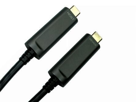 RS PRO USB-Kabel, USB C / USB C, 5m USB 3.1 Schwarz