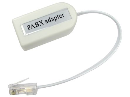 RS PRO Adapter Adapter, Weiß 15cm