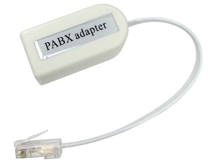 RS PRO Adaptateur Blanc 15cm