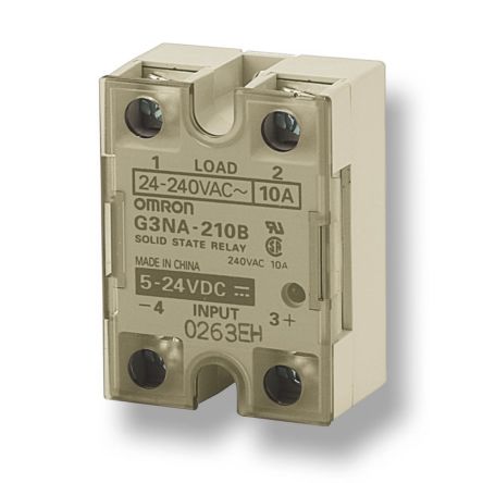 Omron G3NA G3NA-290B-UTU-2 5-24VDC SMD Halbleiterrelais Mit Nulldurchgang, 1-poliger Schließer - Schließer 240 V Ac /