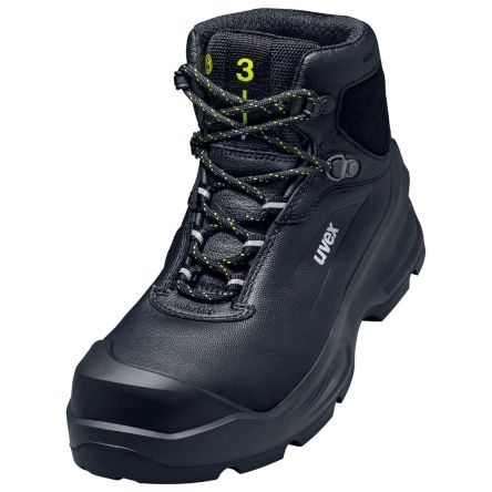 Uvex Botas De Seguridad, Serie 68742 De Color Negro, Talla 42, S3 SRC