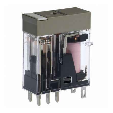 Omron Plug In Power Relay, 110V Ac Coil, 5A Switching Current, DPDT