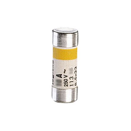 Legrand 6A Ceramic Cartridge Fuse, 8.5 X 23mm