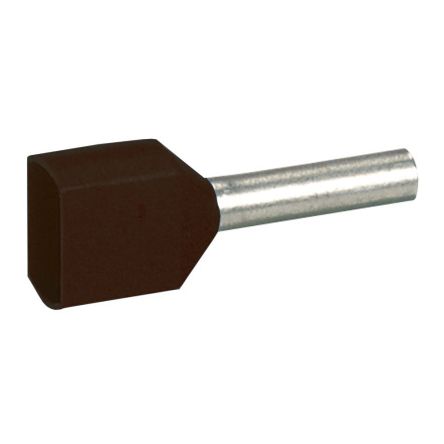 Legrand, Starfix Insulated Ferrule, 8mm Pin Length, 2.6mm Pin Diameter, Black
