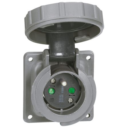 Legrand Toma De Potencia, Gris, Sin Interruptor, 16A