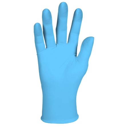 Kimberly Clark Guantes Desechables Con Polvo De Nitrilo Azul, Talla XL, Caja De 1000 Unidades