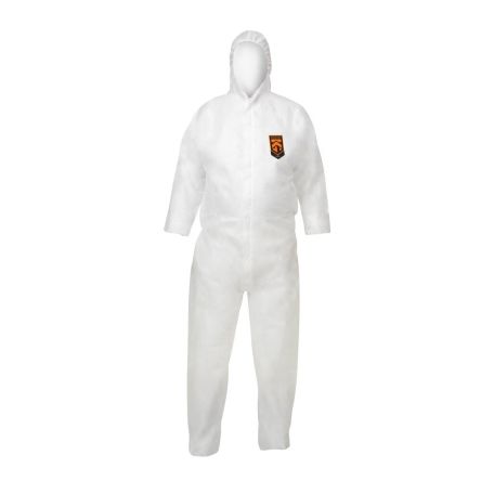 Kimberly Clark White Coverall, M