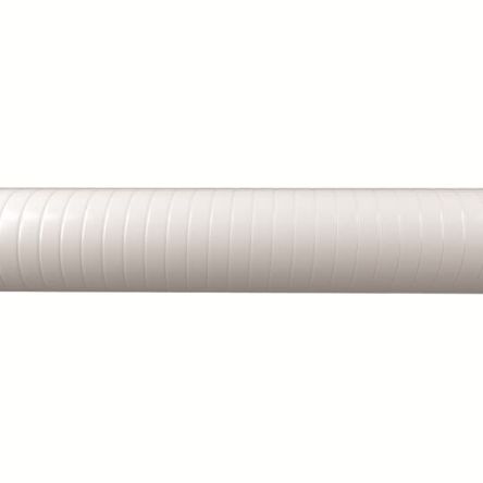 ABB Adaptaflex Schutzschlauch Edelstahl, Ø 32mm Nom. Flüssigkeitsdicht, Weiß A ø 33.1mm X 25m