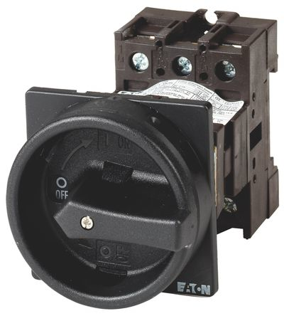 Eaton Interruptor Seccionador, 4, Corriente 32A, Potencia 15kW, IP65 (frontal)