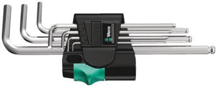 Wera TORX®-Steckschlüssel, Satz 7-teilig L-Form Lang