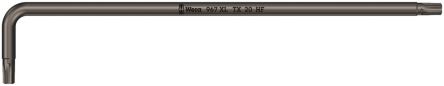 Wera 1-Piece Torx Key, 112 Mm Size, L Shape, Long Arm