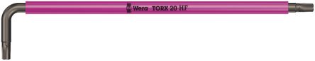 Wera 1-Piece Torx Key, 90 Mm Size, L Shape, Long Arm