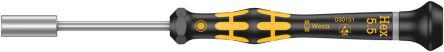 Wera Hex Nut Driver, 60 Mm Blade, 157 Mm Overall