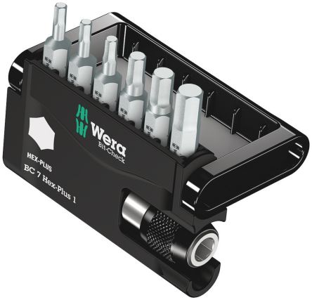 Wera 7 Pieces, Hexagon