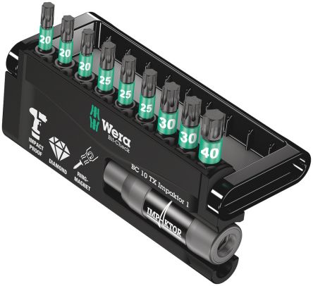 Wera TORX® 25 Mm, 10-teilig