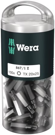 Wera TORX® 25 Mm, 100-teilig