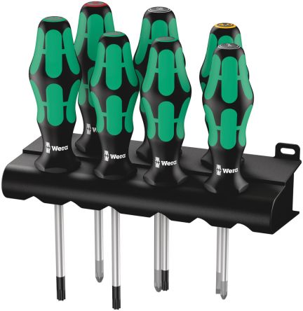 Wera Standard-Schraubendrehersatz, 7-teilig POZIDRIV®