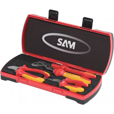 SAM Zangen Set Abgewinkelt 3 Stk. 36 Cm Isolierzangensatz