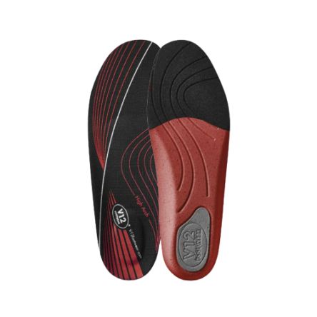 V12 Footwear Black, Red Insole, Size 10 (UK)