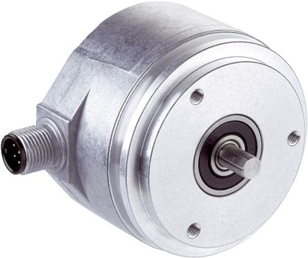 Sick AFS60 Series Absolute Absolute Encoder, 4096ppr Ppr, SSI Signal, Solid Type, 6mm Shaft