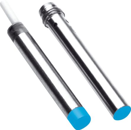 Sick IH06 Series Inductive Barrel-Style Inductive Proximity Sensor, 4 Mm Detection, PNP Output, 30 V Dc, IP67