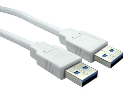 RS PRO USB-Kabel, USBA / USBA, 0.8m USB 3.0