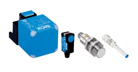 Sick IME Series Inductive Barrel-Style Inductive Proximity Sensor, M18 X 1, 12 Mm Detection, PNP Output, 10 → 30