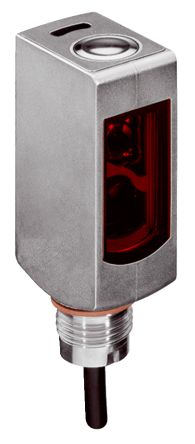 Sick W4S-3 Kubisch Optischer Sensor, Retroreflektierend, Bereich 5 M, PNP Ausgang, Anschlusskabel, Hell-/dunkelschaltend