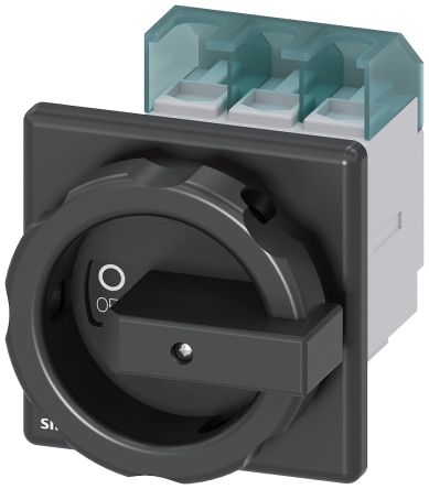 Siemens 3LD Sicherungstrennschalter 3-polig, 63A, 50kA, 3RF2 Geschlossen