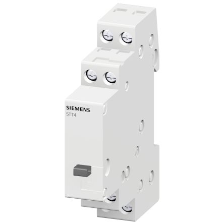 Siemens Bistabiles Relais, Für DIN-Schienen DPST 16A 24V Ac Spule