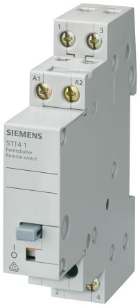 Siemens Bistabiles Relais, Für DIN-Schienen DPST 16A 12V Ac Spule