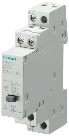 Siemens Bistabiles Relais, Für DIN-Schienen DPST 16A 12V Ac Spule