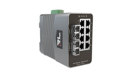 Red Lion Industrial-Ethernet-Switch 10-Port Verwaltet 10/100/1000Mbit/s