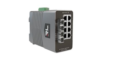 Red Lion Industrial-Ethernet-Switch 10-Port Verwaltet 10/100/1000Mbit/s