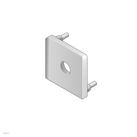 Bosch Rexroth Radial Compensation Element Connecting Component, Strut Profile 30 X 30, Groove Size 8mm