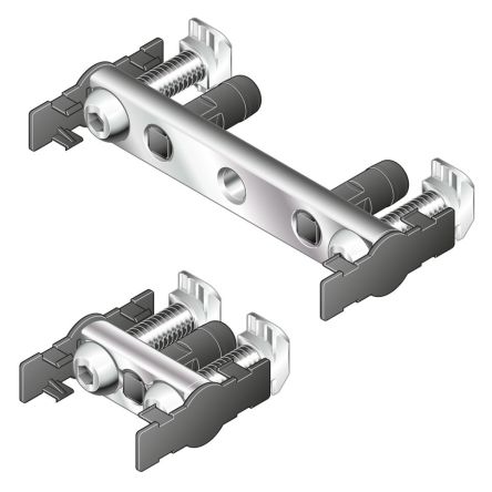 Bosch Rexroth Polypropylen Endkappe Schwarz Passend Für Ø 17mm, 10, 10mm