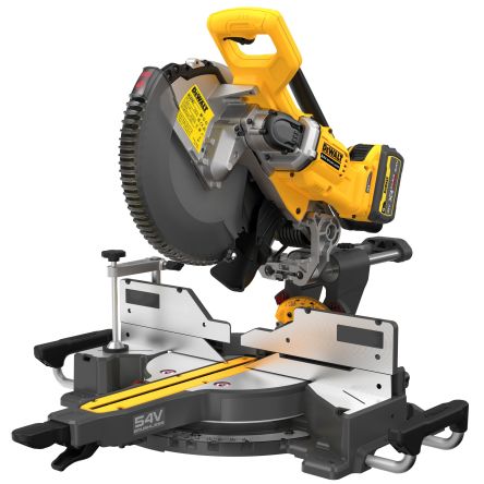 DeWALT DCS781 Akku Bürstenlos Kappsäge, Ø 305mm, Schnitttiefe 112 Mm, UK-Netzstecker